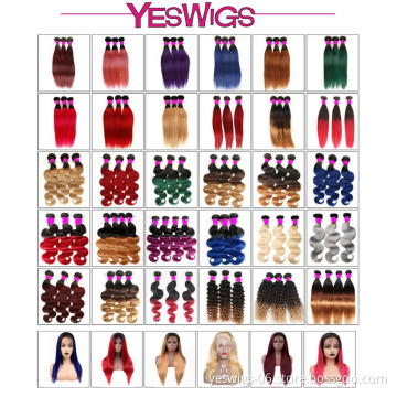 Single Donor European Hair Bundles Natural Color Double Drawn Virgin Cuticle Aligned Hair Extensions 100% Human Hair